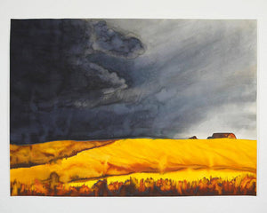 
            
                Load image into Gallery viewer, Maru | Stormy Fields Collection | SOLD - Jordan McDowell - art print - painting - home decor
            
        