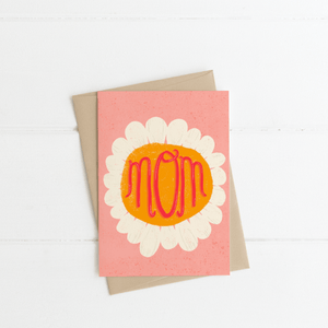 "Mom You're Awesome" Mother's Day Card - Jordan McDowell - art print - painting - home decor