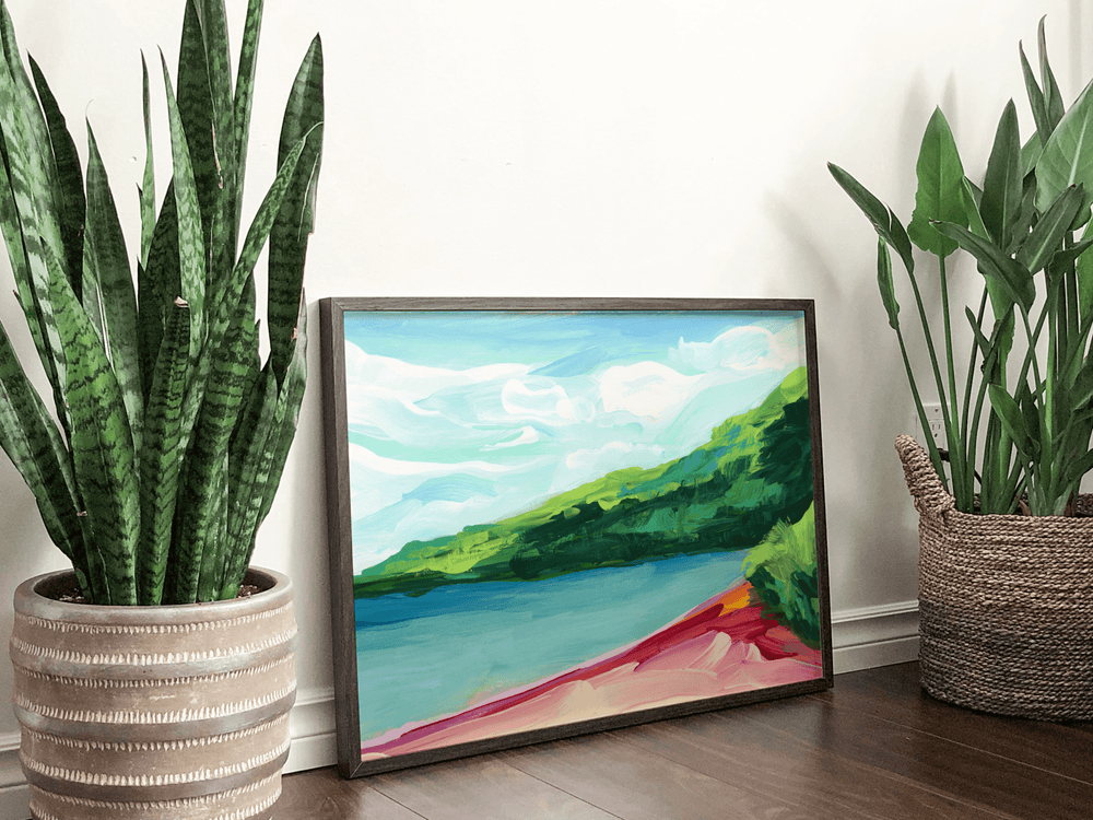 
            
                Load image into Gallery viewer, Tropics 005 Horizontal Landscape Canvas Art Print
            
        
