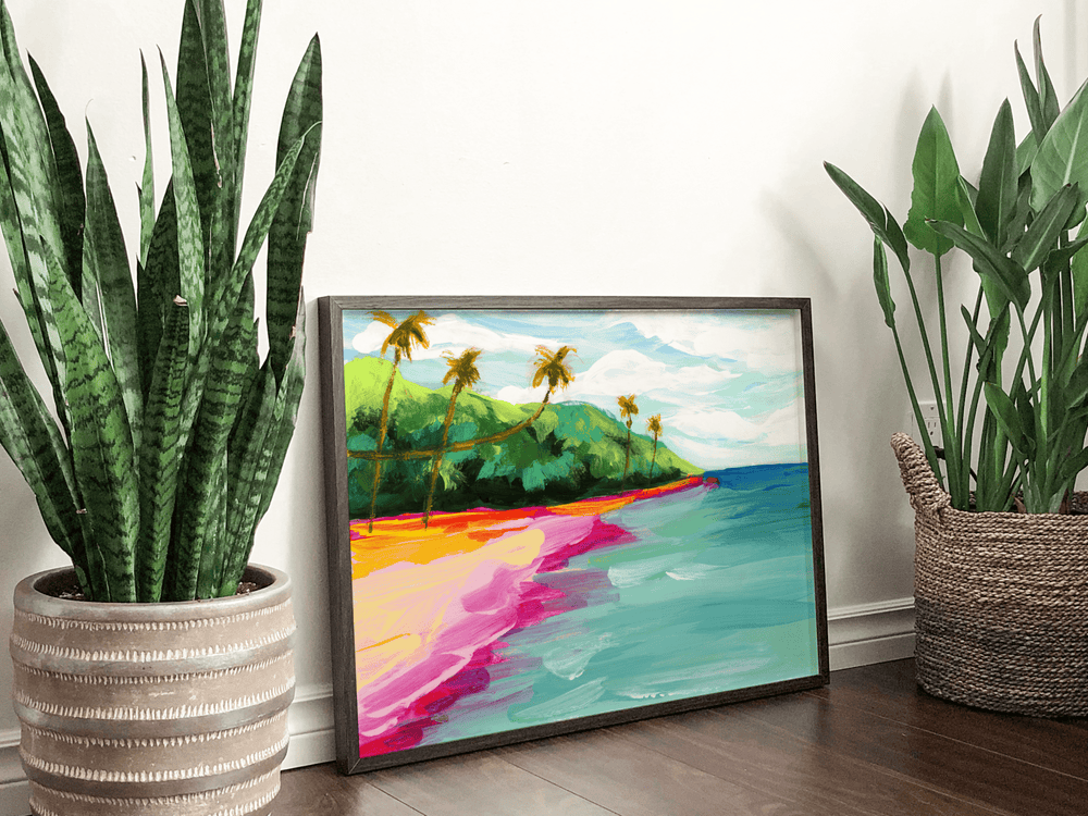 
            
                Load image into Gallery viewer, Tropics 007 Horizontal Landscape Canvas Art Print
            
        