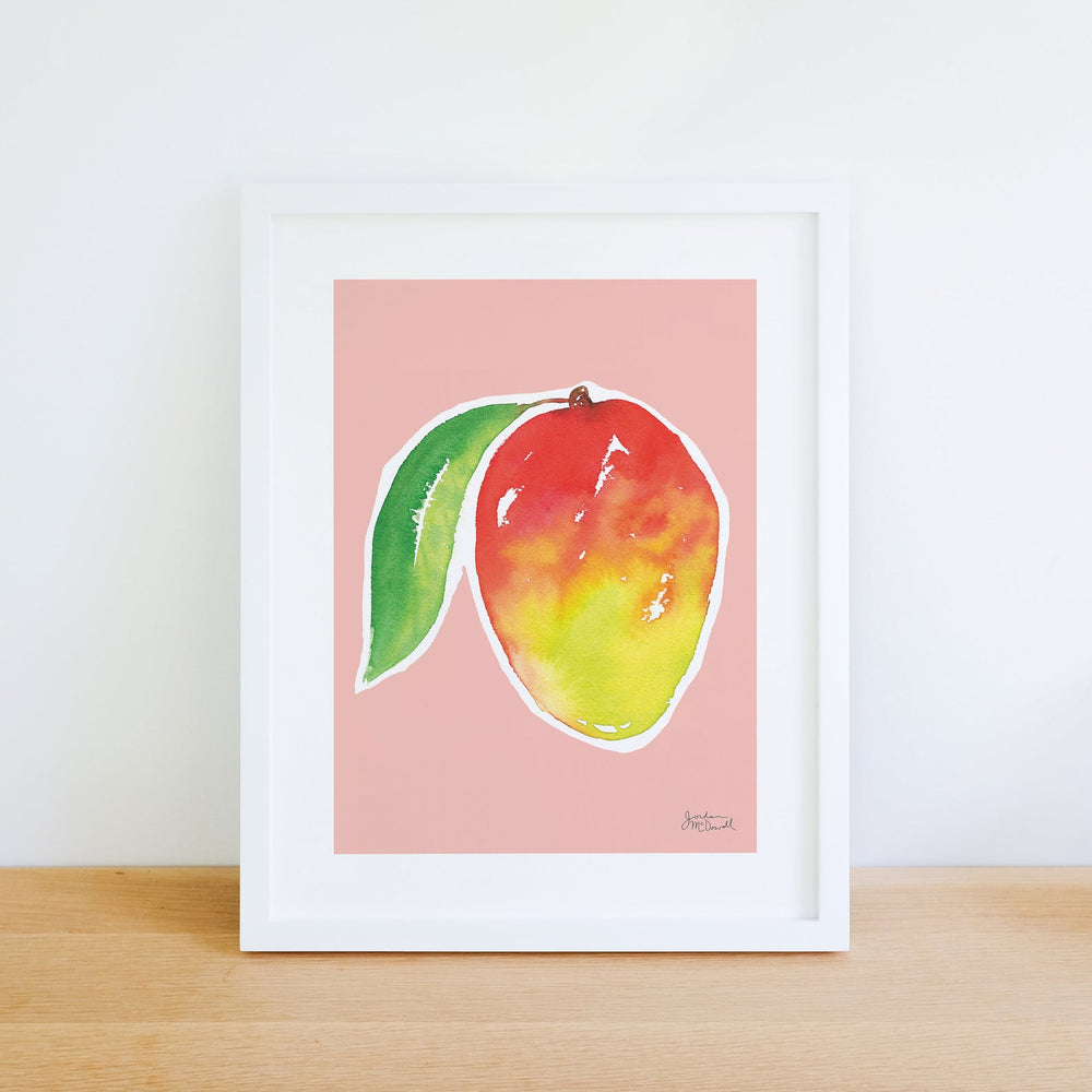Watercolor Mango
