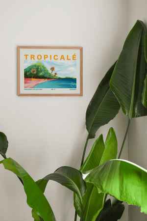 
            
                Load image into Gallery viewer, Tropicalé No.9 Horizontal Art Print - Jordan McDowell - art print - painting - home decor
            
        