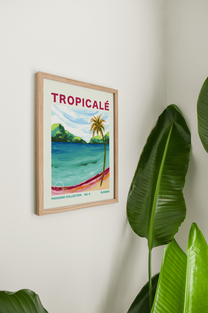 Tropicalé No.6 Vertical Art Print - Jordan McDowell - art print - painting - home decor
