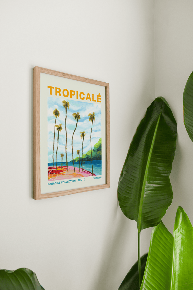 
            
                Load image into Gallery viewer, Tropicalé No.10 Vertical Art Print - Jordan McDowell - art print - painting - home decor
            
        