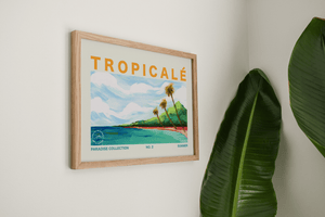 
            
                Load image into Gallery viewer, Tropicalé No.2 Horizontal Art Print - Jordan McDowell - art print - painting - home decor
            
        