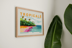 
            
                Load image into Gallery viewer, Tropicalé No.7 Horizontal Art Print - Jordan McDowell - art print - painting - home decor
            
        