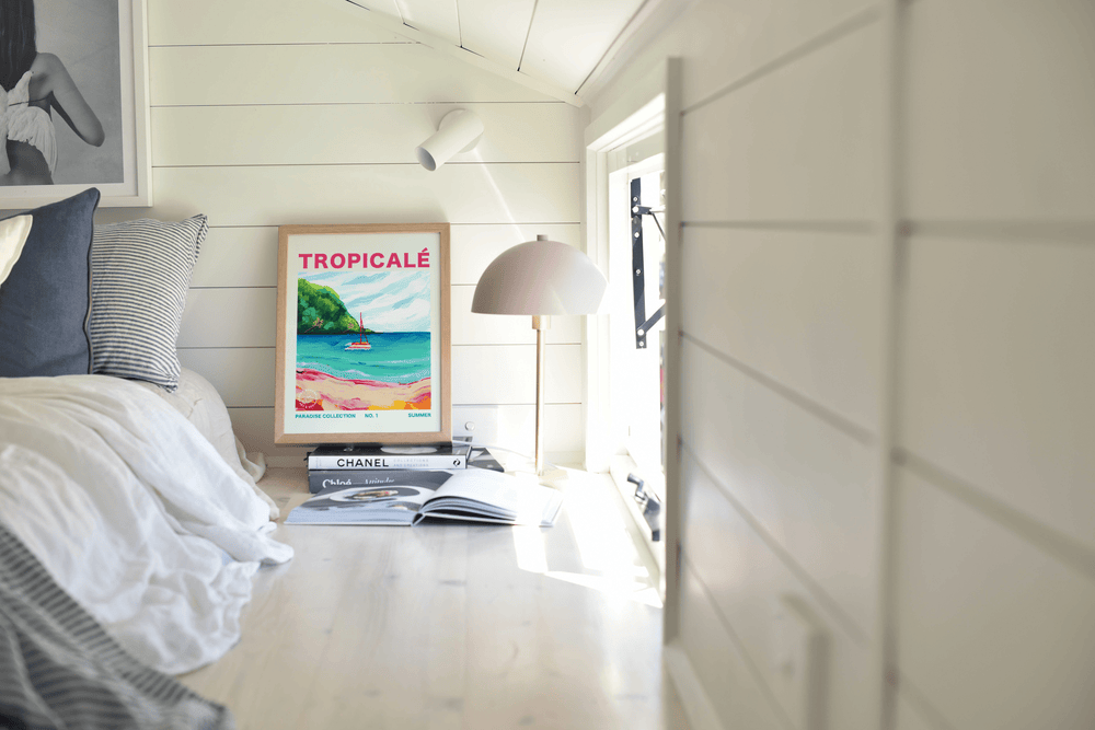 Tropicalé No.1 Vertical Art Print - Jordan McDowell - art print - painting - home decor