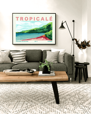 
            
                Load image into Gallery viewer, Tropicalé No.5 Horizontal Art Print - Jordan McDowell - art print - painting - home decor
            
        