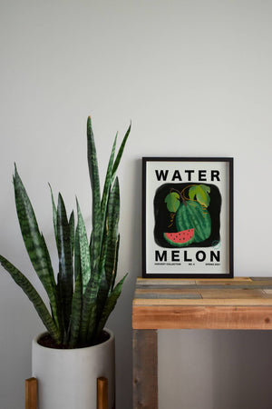 Watermelon Vertical Art Print - Jordan McDowell - art print - painting - home decor