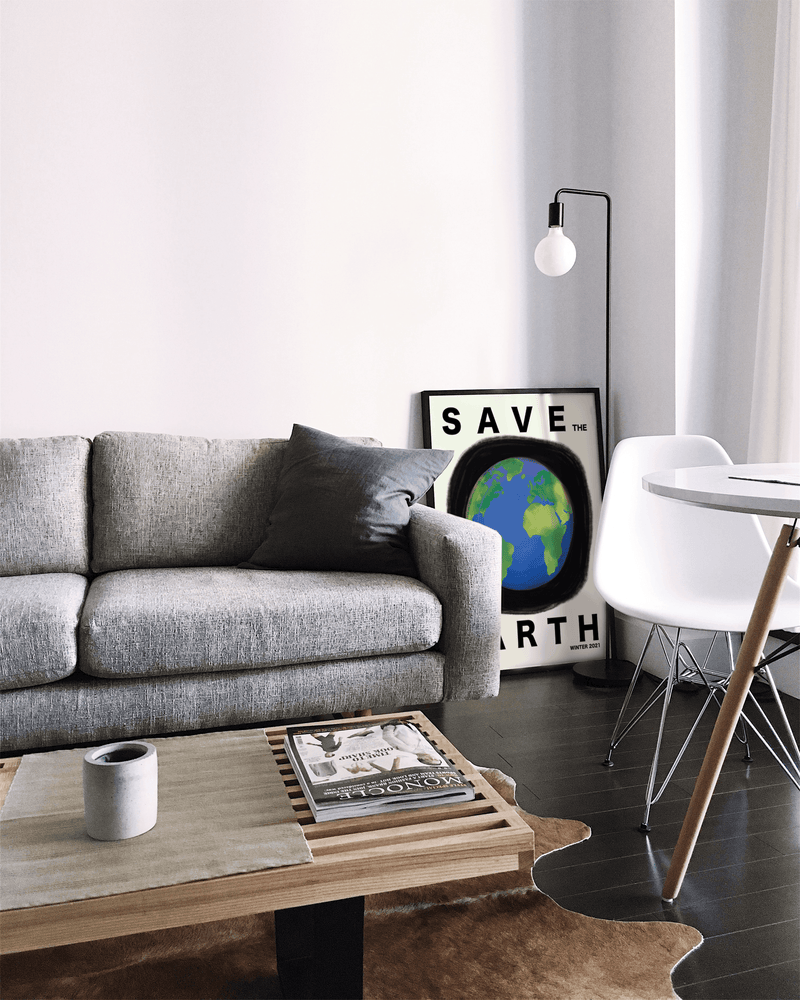 
            
                Load image into Gallery viewer, &amp;quot;Save the Earth&amp;quot; Vertical Poster - Jordan McDowell - art print - painting - home decor
            
        